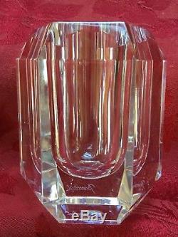 FLAWLESS Exquisite BACCARAT Crystal PEN PENCIL VOTIVE CANDLE HOLDER