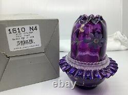 Fenton Historical Collection 1998 Royal Purple 3 Pc Fairy Light HP LE 1610 N4