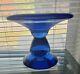 Fire And Light Candle Holder Pedestal Extremely Rare! Minor Cracking & Scratches