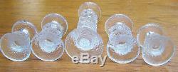 Five (5) MCM Ittala Festivo Candle Holders by Timo Sarpaneva 1-2-5 ring