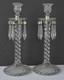 Fostoria Colony Queen Anne 14'' Candle Holders (2)