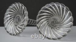 Fostoria Colony Queen Anne 14'' Candle Holders (2)