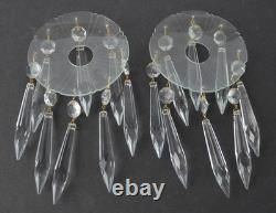Fostoria Colony Queen Anne 14'' Candle Holders (2)