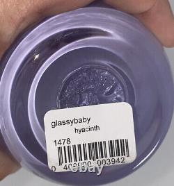 GLASSYBABY HYACINTH? CANDLE HOLDER with Sticker, Circle Card, Candle, and Box