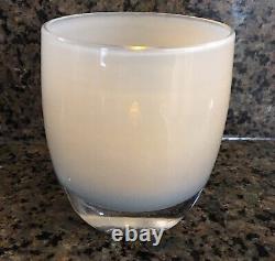 GLASSYBABY Tealight CANDLE HOLDER A MILLION BUCKS Gray Lavender PRE-TRISKELION