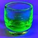 Glassybaby Vaseline Rare 1 Of 2 Ever Made! Uranium Glass Votive Candle Holder