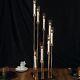 Gold 42 Tall Candelabra Candle Holder Glass Party Wedding Home Centerpieces