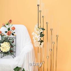 GOLD 57 tall Candelabra Candle Holder Glass Party Wedding Home Centerpieces