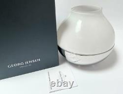 Georg Jensen Henning Koppel Large Hurricane Lamp Candleholder Danish Design New