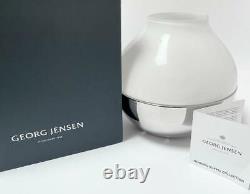 Georg Jensen Henning Koppel Large Hurricane Lamp Candleholder Danish Design New