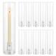 Glass Candle Holders For Candlesticks Hurricane Set Of 10 Tall Taper Candle