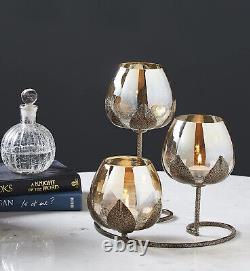 Glass Candle Holders for Diwali/ Christmas/ Wedding Home Decoration and Gifting