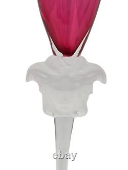 Glass Candle Stick Holder Made By Versace & Rosenthal