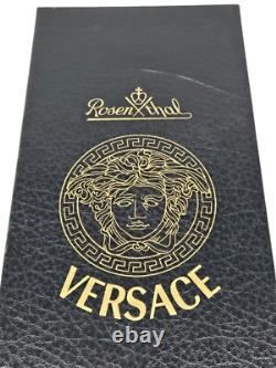 Glass Candle Stick Holder Made By Versace & Rosenthal