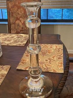 Glass Ringed Modern Candle holder