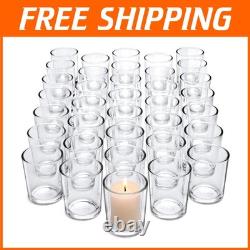 Glass Votive Candle Holders Set 72-Pack Wedding Decor