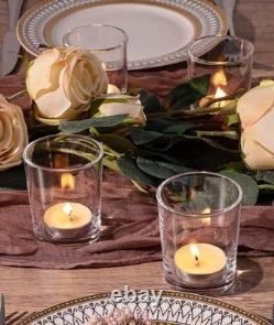 Glass Votive Candle Holders Set 72-Pack Wedding Decor