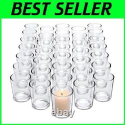 Glass Votive Candle Holders Set Wedding Decor Essential