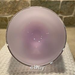 GlassyBaby Lavender Pre-Triskelion tea light candle holder. No damage. $175
