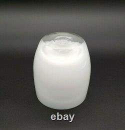 GlassyBaby WHITE Hand-Blown Votive Candle Holder-Classy Elegant