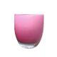 Glassybaby Bff #187 Pink Votive Candle Holder Pre-triskelion With Sticker