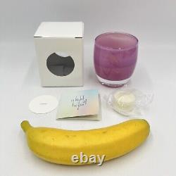 Glassybaby Belle Retired Purple Handblown Glass Votive Candle Holder Rare NEW