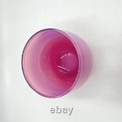 Glassybaby Belle Retired Purple Handblown Glass Votive Candle Holder Rare NEW