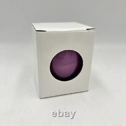 Glassybaby Belle Retired Purple Handblown Glass Votive Candle Holder Rare NEW