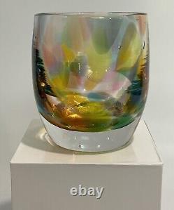 Glassybaby Beyond the Stars NEW In Box Old Stock Sold OUT with Votive Candle