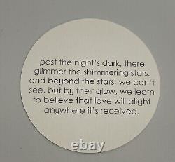 Glassybaby Beyond the Stars NEW In Box Old Stock Sold OUT with Votive Candle