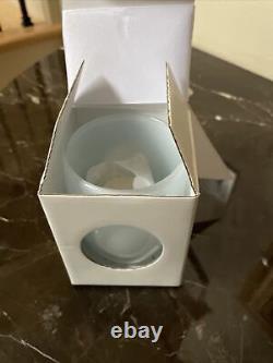Glassybaby CRESCENT MOON Votive Candle Holder Open Box No Card w Name/ Verse