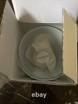 Glassybaby CRESCENT MOON Votive Candle Holder Open Box No Card w Name/ Verse