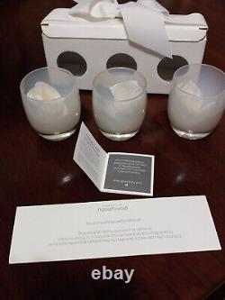 Glassybaby Candle Holder Celebrate, Lot Of 3, New with the original box +Ribbon