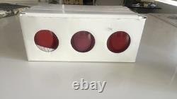 Glassybaby Candle Holder Lot 7 Mix Colors 2 Red Yellow Orange Purple Pink Blue