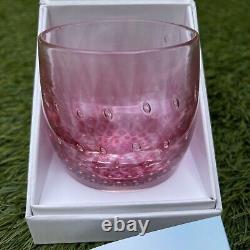 Glassybaby Candle Tea Light Holder One Of A Kind Art Glass Card, Sticker & Box