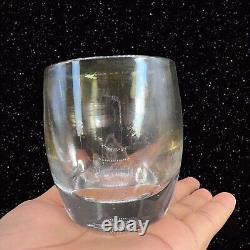 Glassybaby Candle Votive Glass Holder Glass Silver Chrome Finish Pre-Trisk Soul