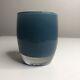 Glassybaby Candle Votive Hand Blown Skinny Dip Teal