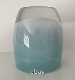 Glassybaby ENCHANTED Hand Blown Votive Candle Holder NEW in Box Blue