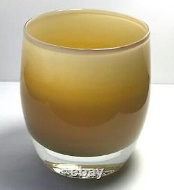 Glassybaby Friendship Pre-Triskelon Hand Blown Vovite Candle Holder