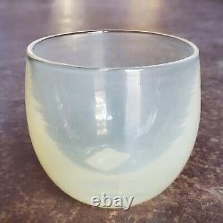Glassybaby Glass Drinker Cup Votive Candle Holder Champagne Limited Edition #2