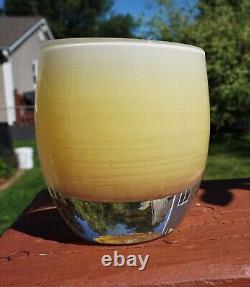 Glassybaby Glass Votive Candle Holder Unite Color Club Exclusive