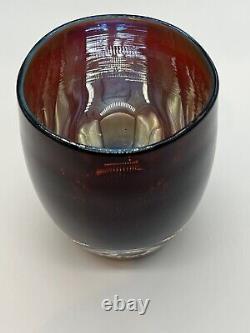 Glassybaby Grateful Red 1442 Glass Votive Candle Holder SOLD OUT! Exct Cond