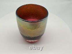 Glassybaby Hand Blown Glimmer Diva Art Glass Votive Candle Holder Collectible