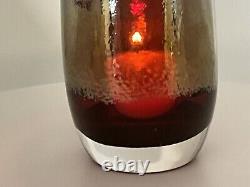 Glassybaby Hand Blown Glimmer Diva Art Glass Votive Candle Holder Collectible