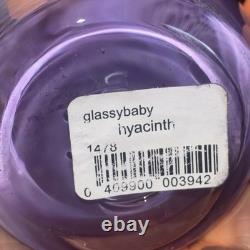 Glassybaby Handblown Glass Candle Holders Lot Of 4 Hope, Hyacinth, Peony, Sister