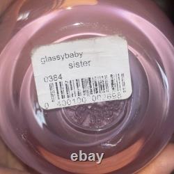 Glassybaby Handblown Glass Candle Holders Lot Of 4 Hope, Hyacinth, Peony, Sister