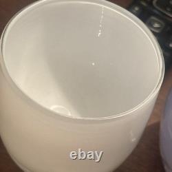 Glassybaby Handblown Glass Candle Holders Lot Of 4 Hope, Hyacinth, Peony, Sister
