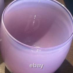 Glassybaby Handblown Glass Candle Holders Lot Of 4 Hope, Hyacinth, Peony, Sister