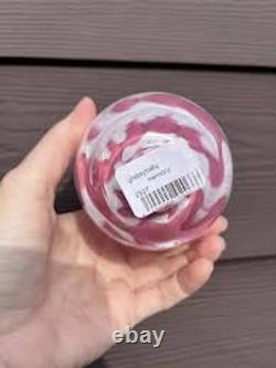 Glassybaby Harmony Soft Pink Blown Glass Candle Holder