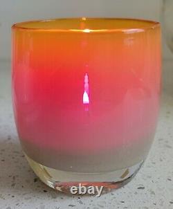 Glassybaby Hide and Seek Votive Candle Holder witho sticker HTF pre-triskelion